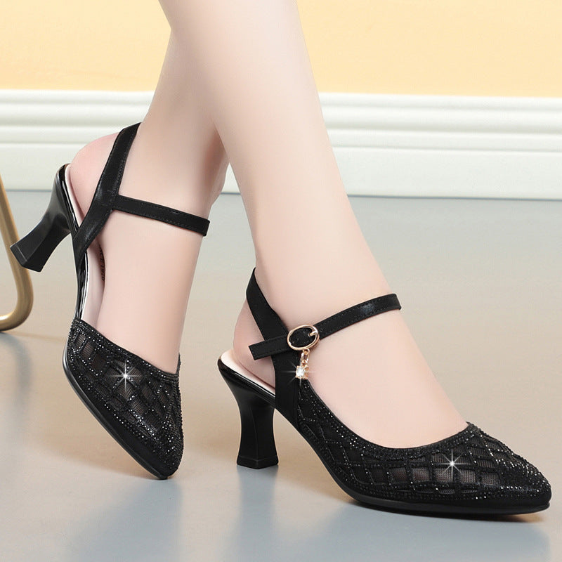 【4 cm】Modni mrežasti čevlji z nizko peto, ki dihajo
