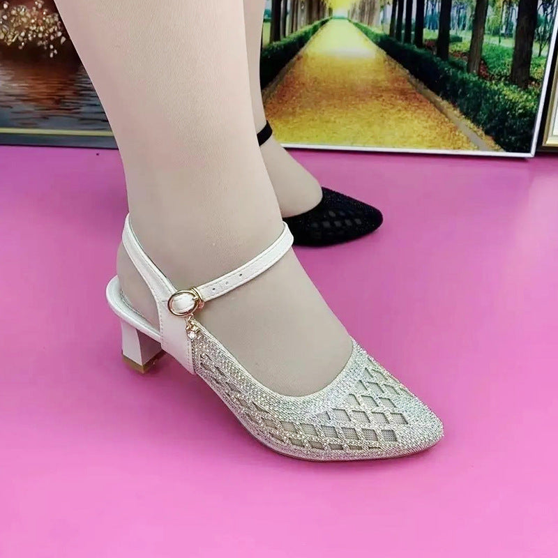 【4 cm】Modni mrežasti čevlji z nizko peto, ki dihajo