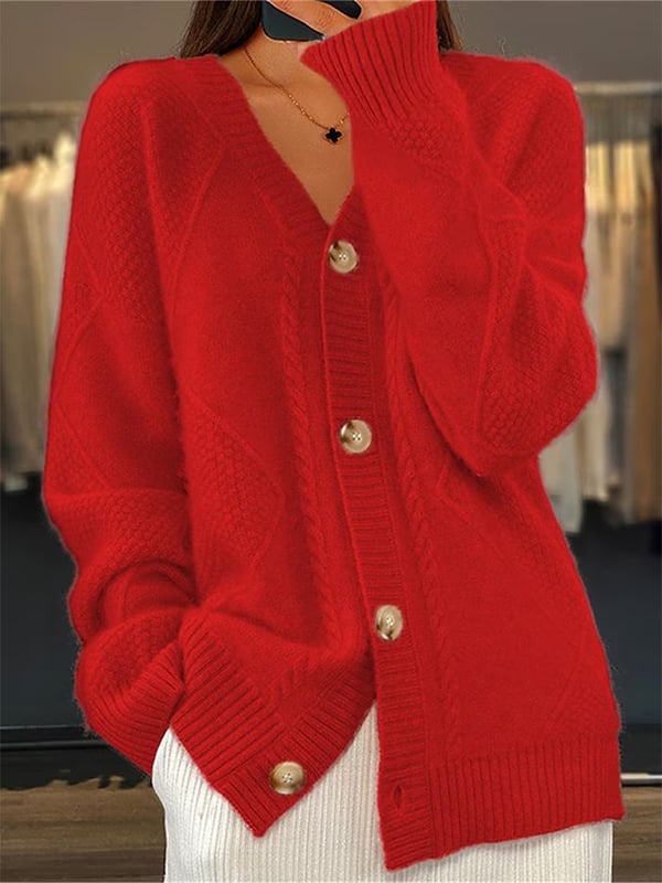Nov jesensko-zimski ženski ohlapen pulover iz kašmirja 2023